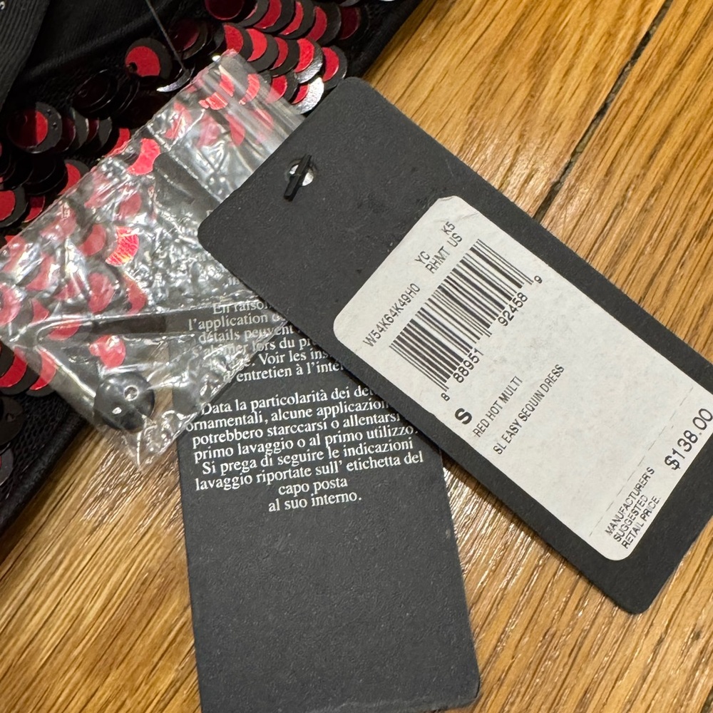 Guess - Red Hot Multi Sequins Dress (BRAND NEW) - Picture 3 of 6